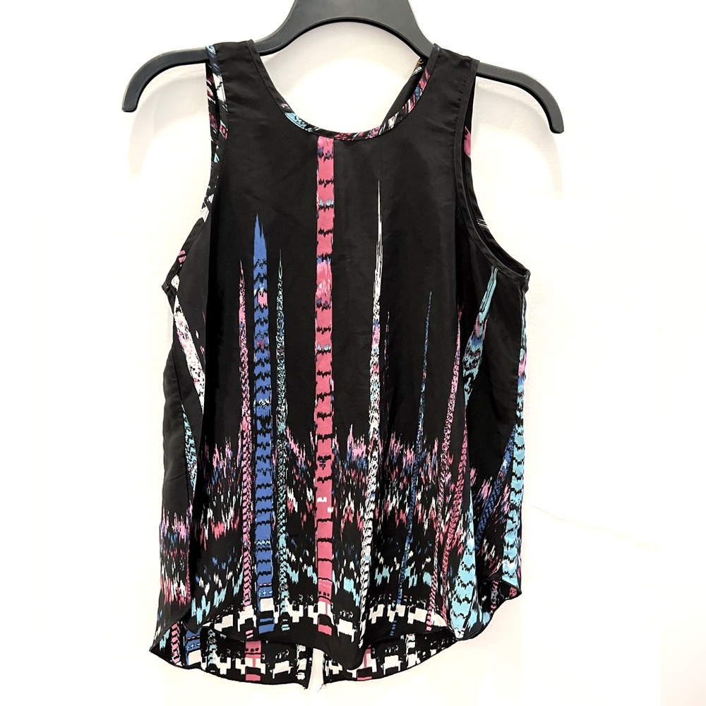 ReneeC black flowy sleeveless top